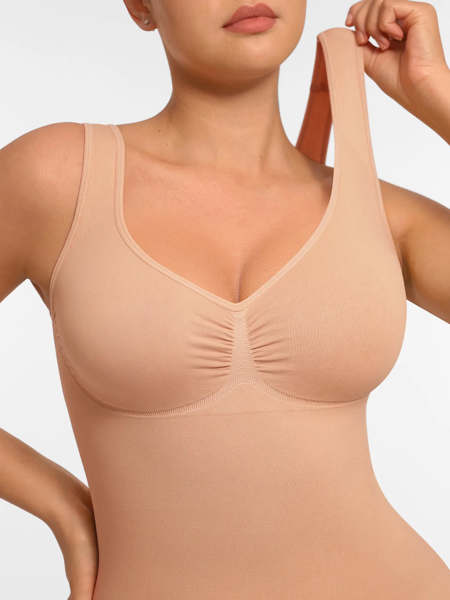 MyCurve Bust Support Waist and Abdomen Control Shape Wide Straps Tank Top