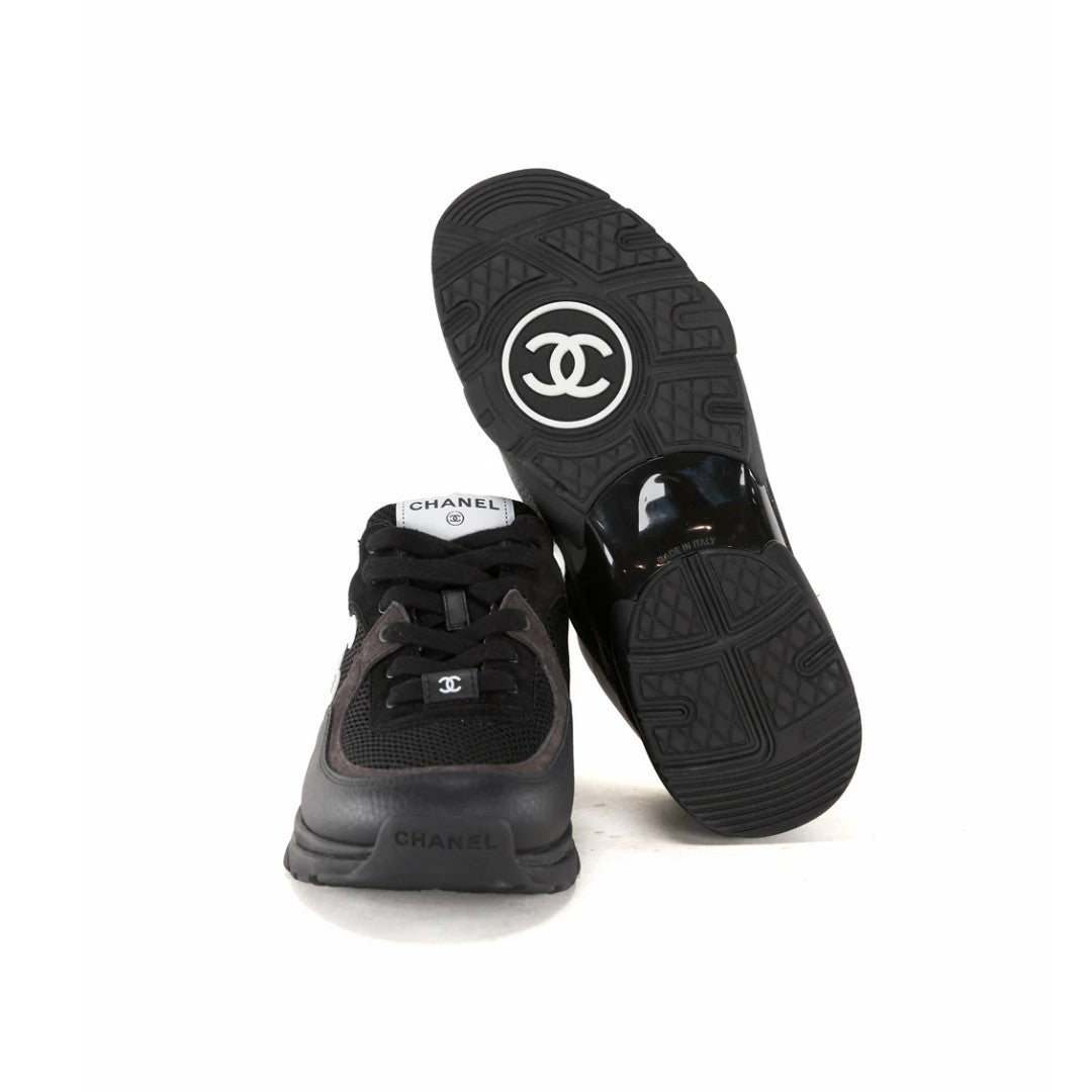 Chanel Black Trainer