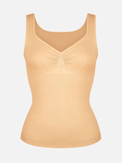 MyCurve Bust Support Waist and Abdomen Control Shape  Wide Straps Tank Top