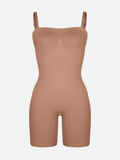 MyCurve Strapless Seamless Bodysuit with Removable Straps
