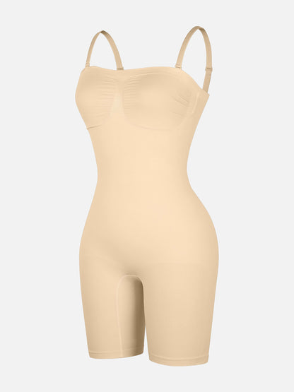 MyCurve Strapless Seamless Bodysuit with Removable Straps
