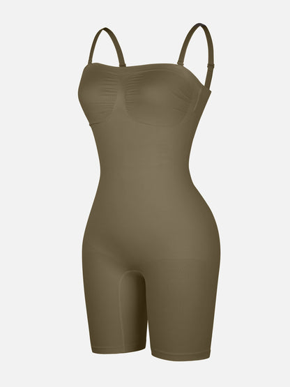 MyCurve Strapless Seamless Bodysuit with Removable Straps