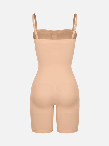 MyCurve Strapless Seamless Bodysuit with Removable Straps