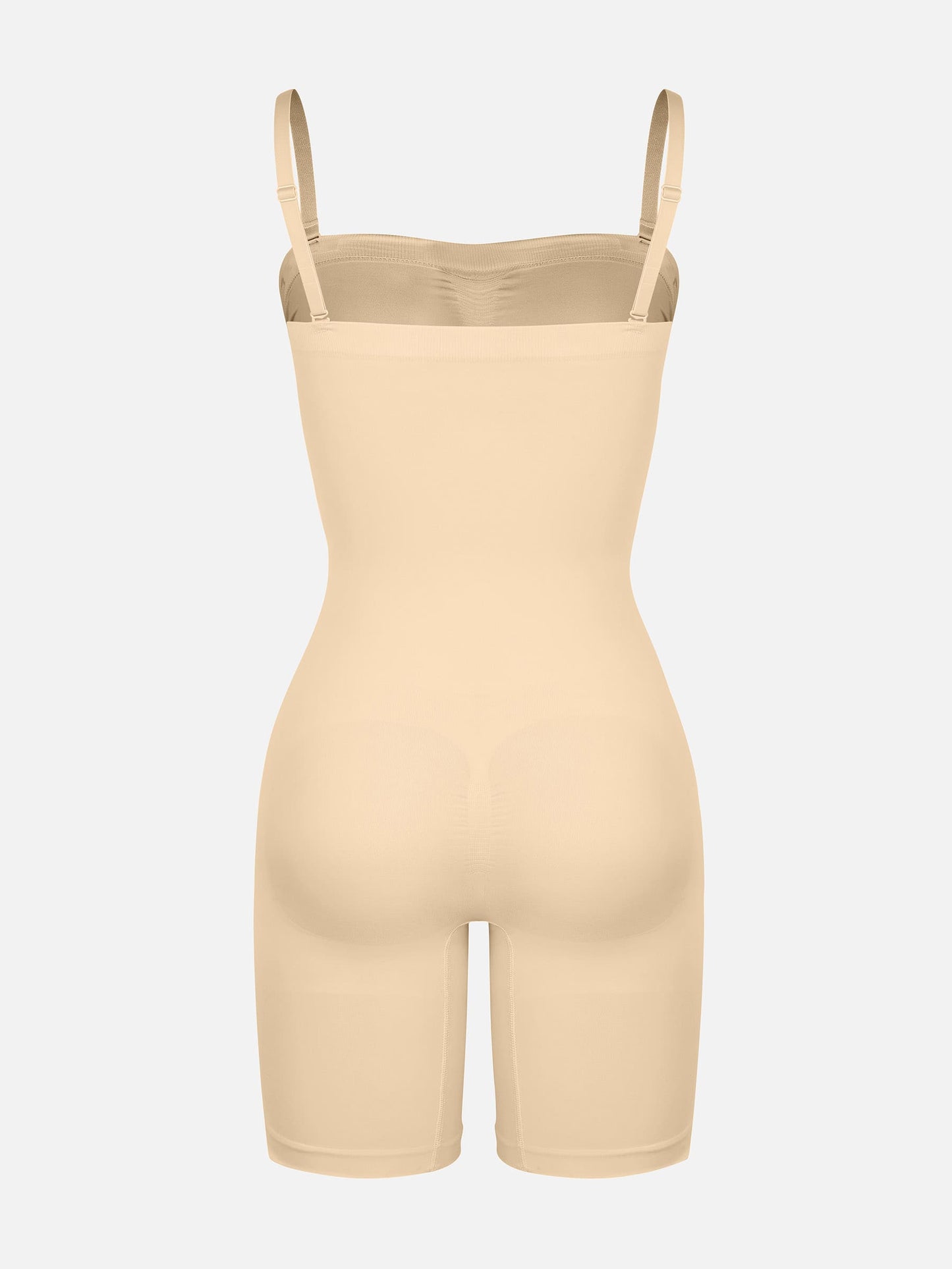 MyCurve Strapless Seamless Bodysuit with Removable Straps