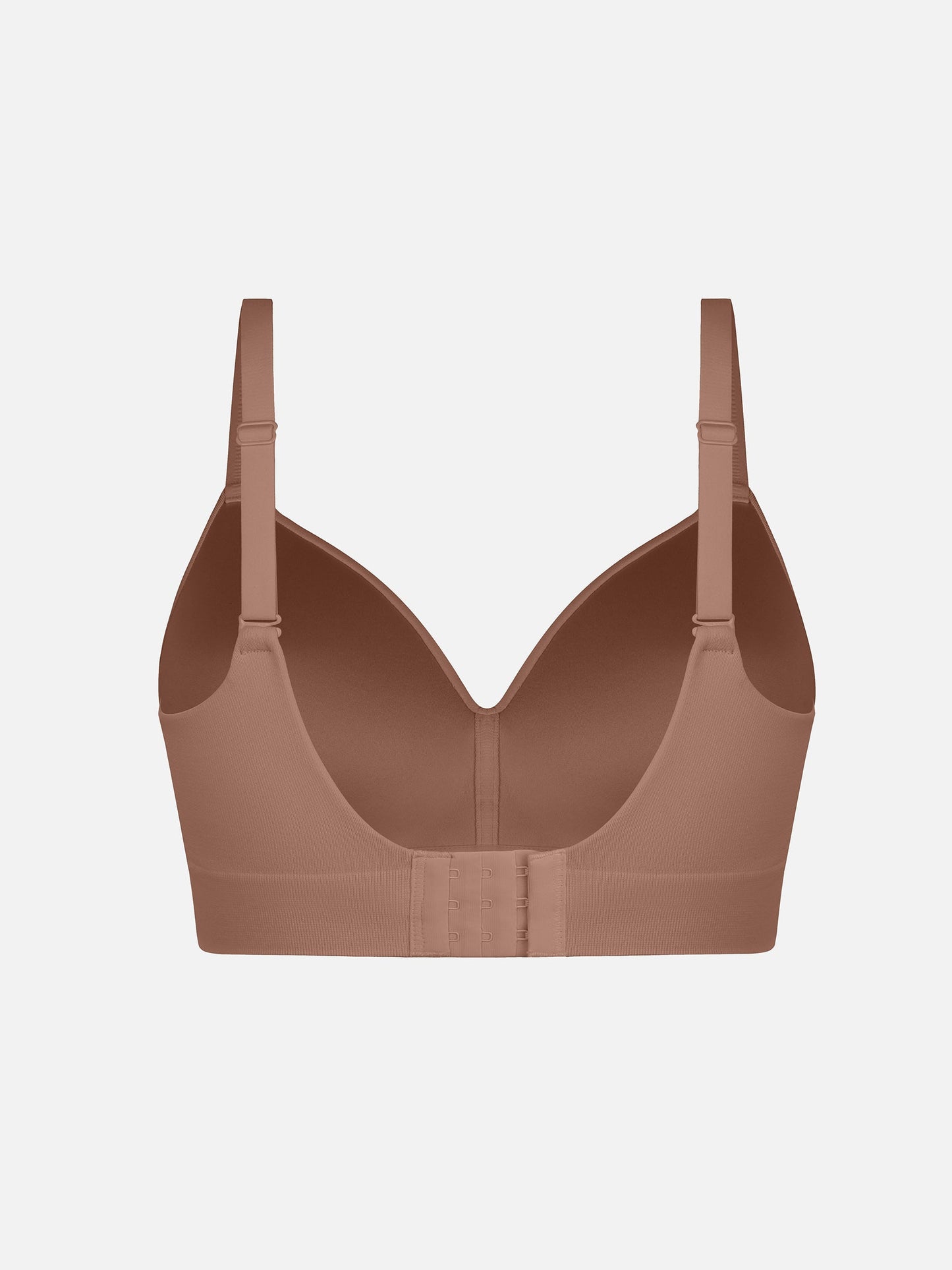 MyCurve Wireless Seamless Push-Up V-neck Bra
