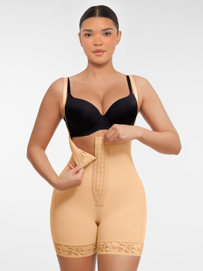 MyCurve Butt Lifting Body Shaper with Zip Crotch Smooth Tummy Control