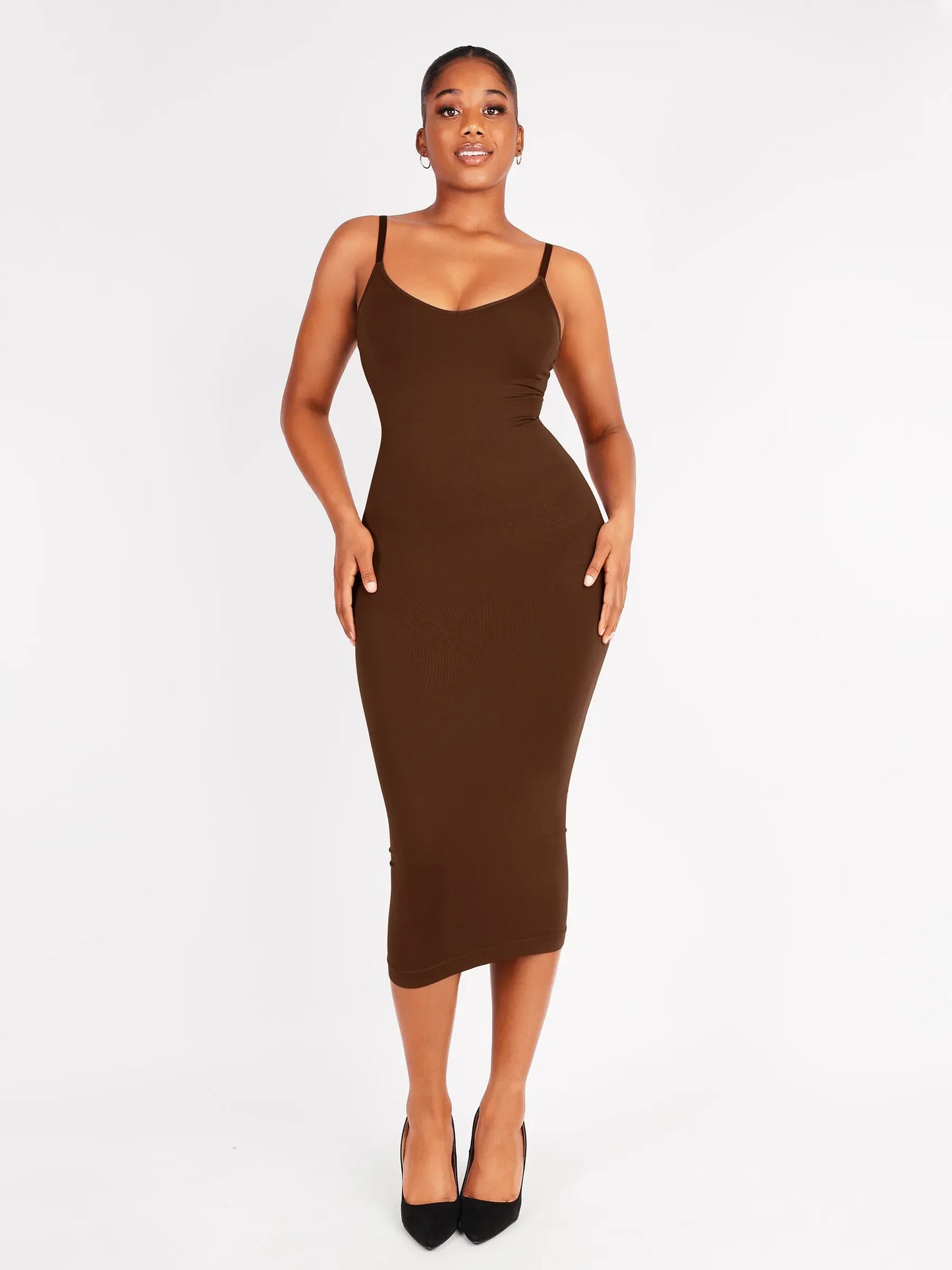 MyCurve Seamless Midi Body Shaper Dress