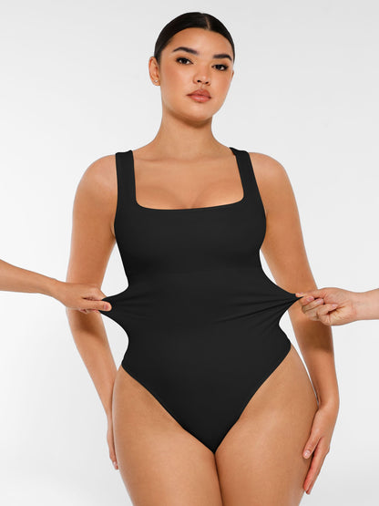 MyCurve Seamless Shapewear Thong Bodysuit