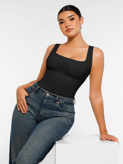 MyCurve Seamless Shapewear Thong Bodysuit
