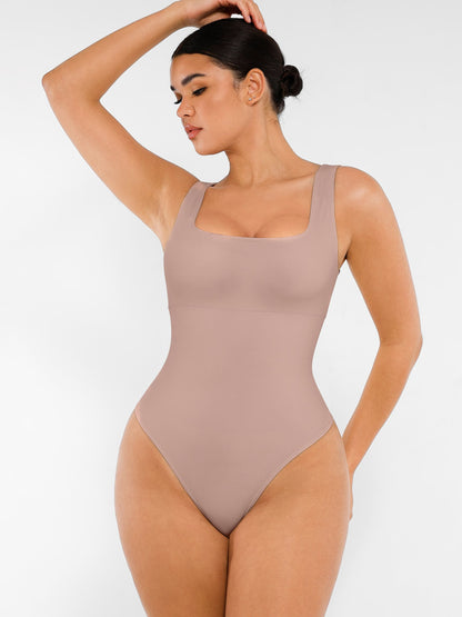 MyCurve Seamless Shapewear Thong Bodysuit