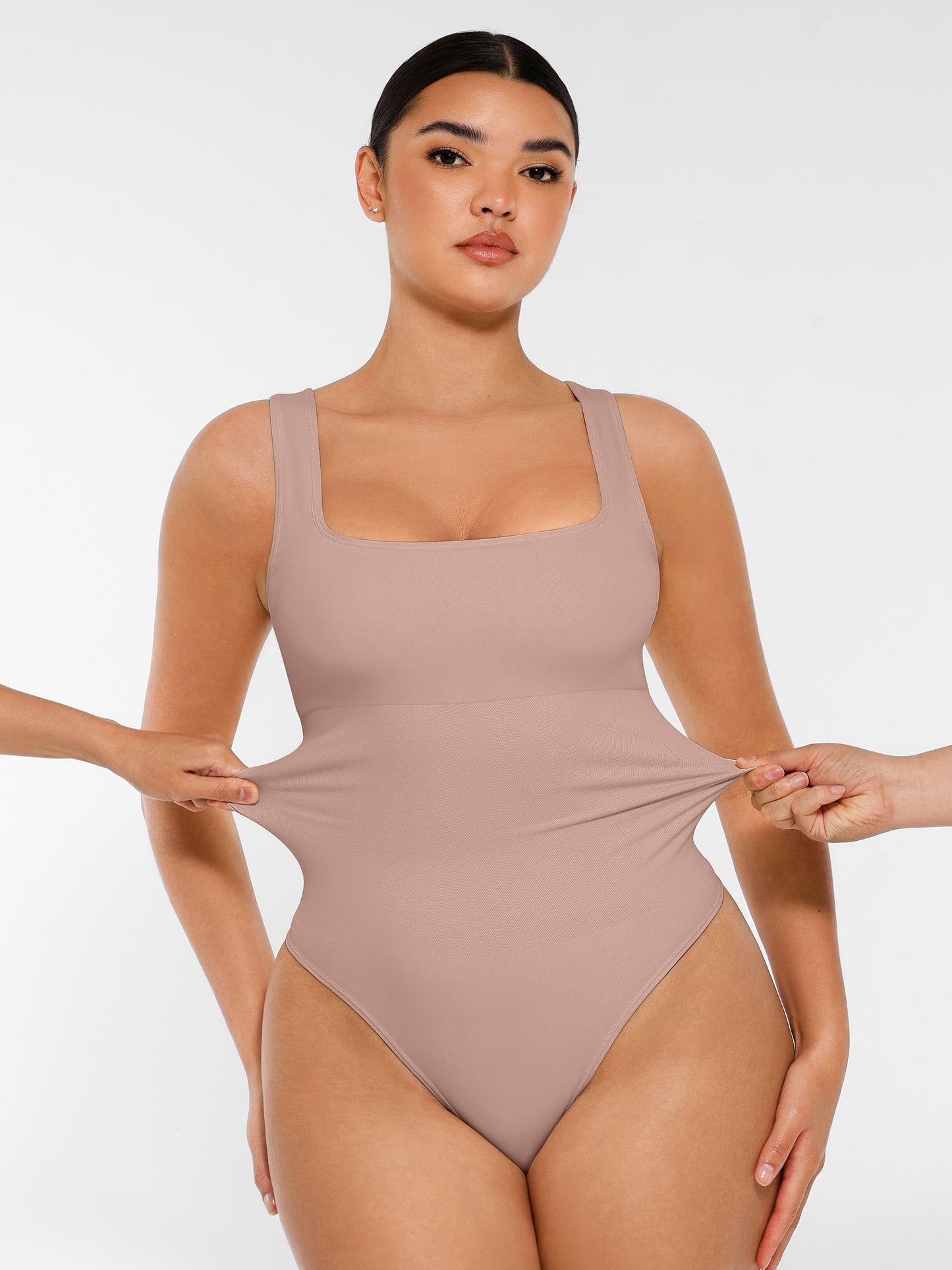 MyCurve Seamless Shapewear Thong Bodysuit