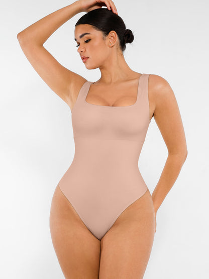 MyCurve Seamless Shapewear Thong Bodysuit