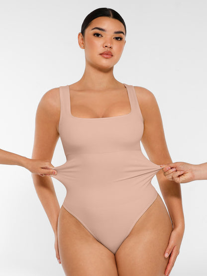 MyCurve Seamless Shapewear Thong Bodysuit
