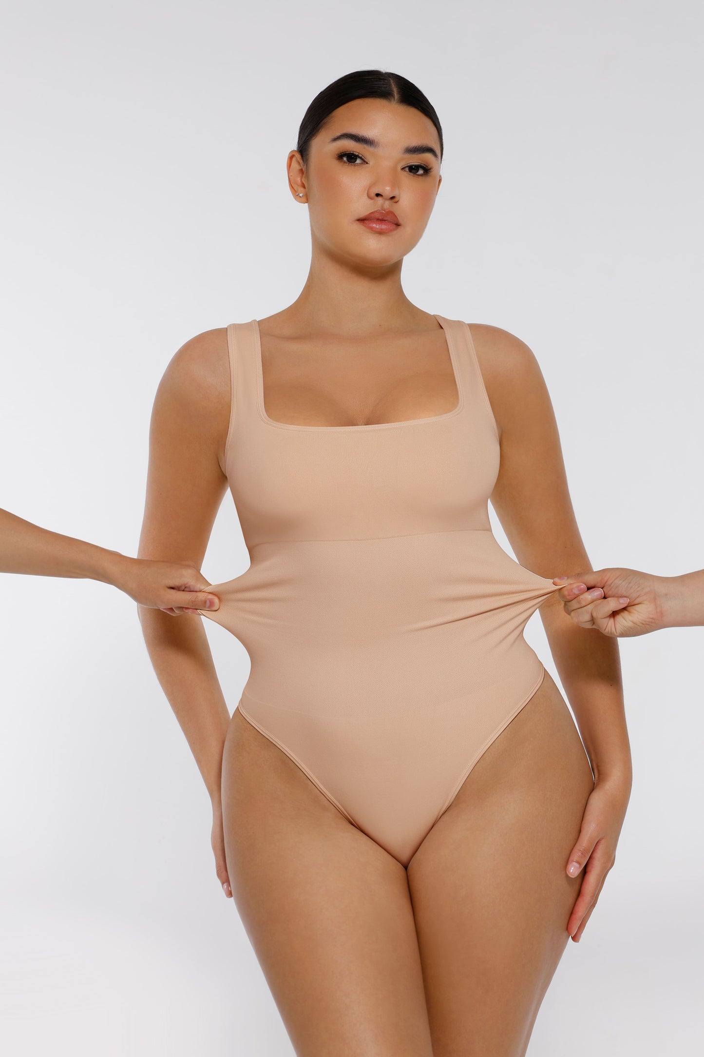 MyCurve Seamless Shapewear Thong Bodysuit
