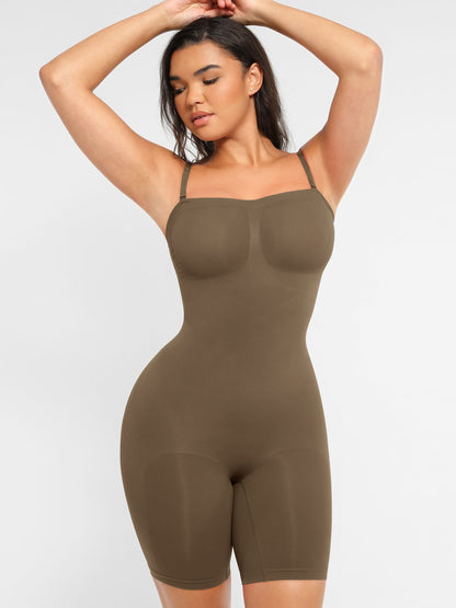 MyCurve Strapless Seamless Bodysuit with Removable Straps