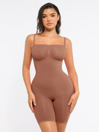 MyCurve Strapless Seamless Bodysuit with Removable Straps