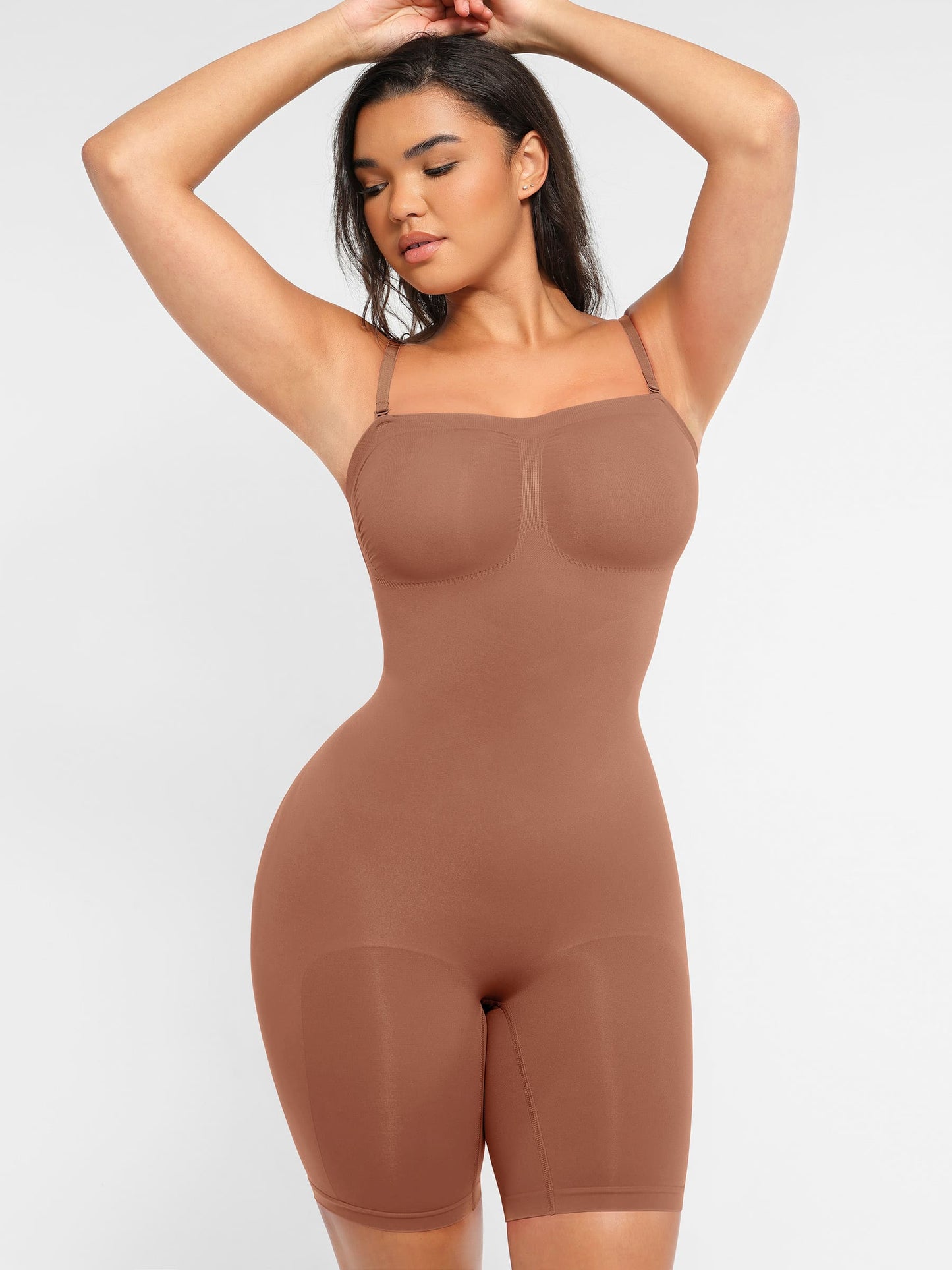 MyCurve Strapless Seamless Bodysuit with Removable Straps