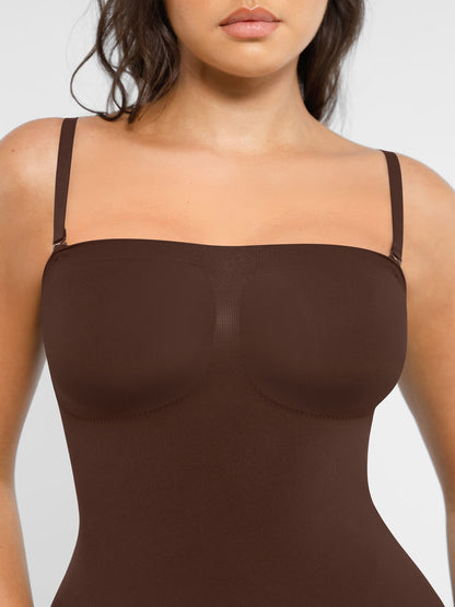 MyCurve Strapless Seamless Bodysuit with Removable Straps