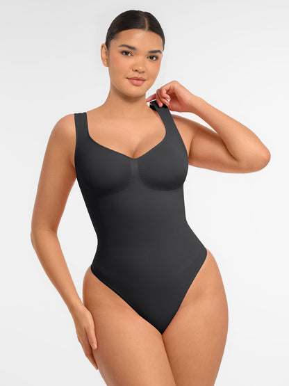 MyCurve Tummy Control Seamless Wide Strap Bodysuit