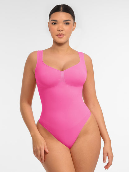 MyCurve Tummy Control Seamless Wide Strap Bodysuit
