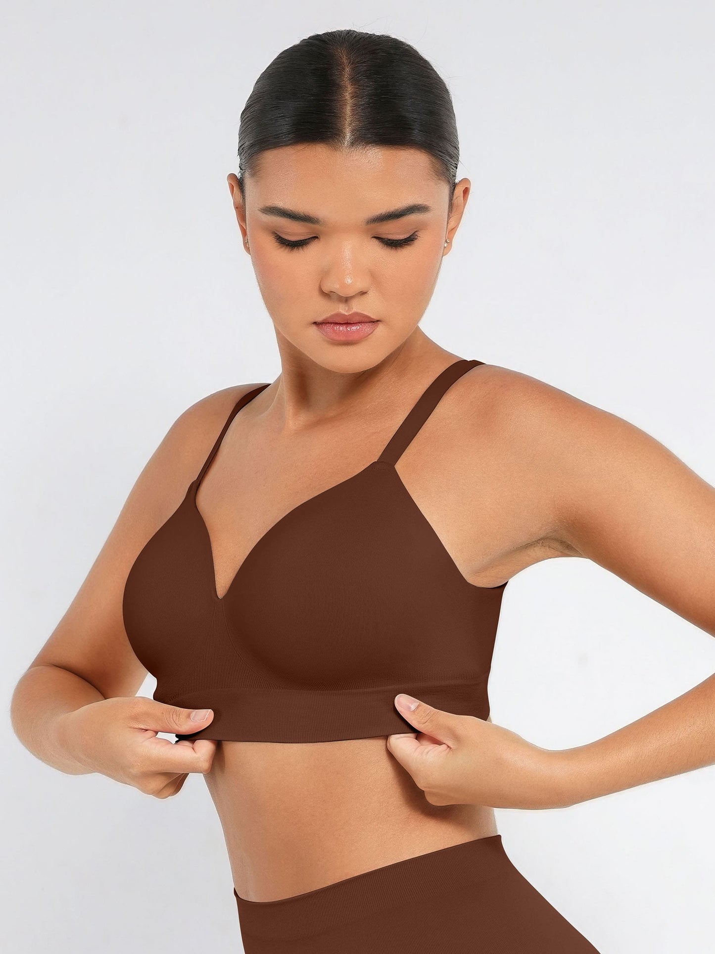 MyCurve Wireless Push-Up Seamless Full Coverage Bra Bundle