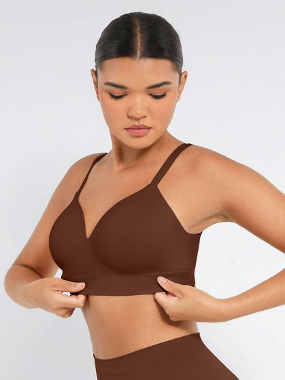 MyCurve Wireless Push-Up Seamless Full Coverage Bra Bundle