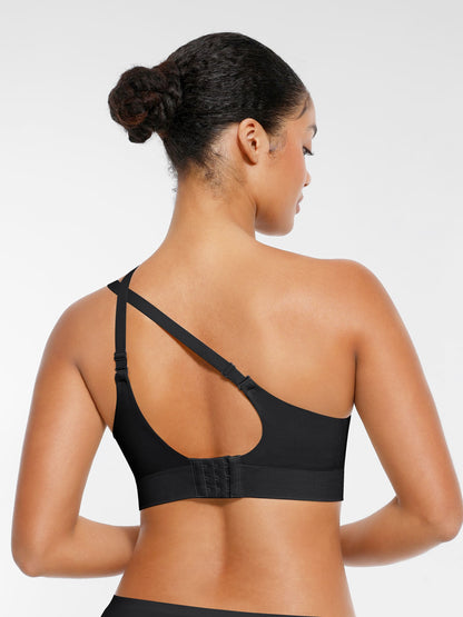 MyCurve Wireless Seamless Push-Up V-neck Bra