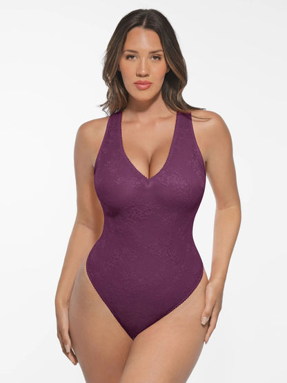 MyCurve Seamless Lightweight Lace Bodysuit