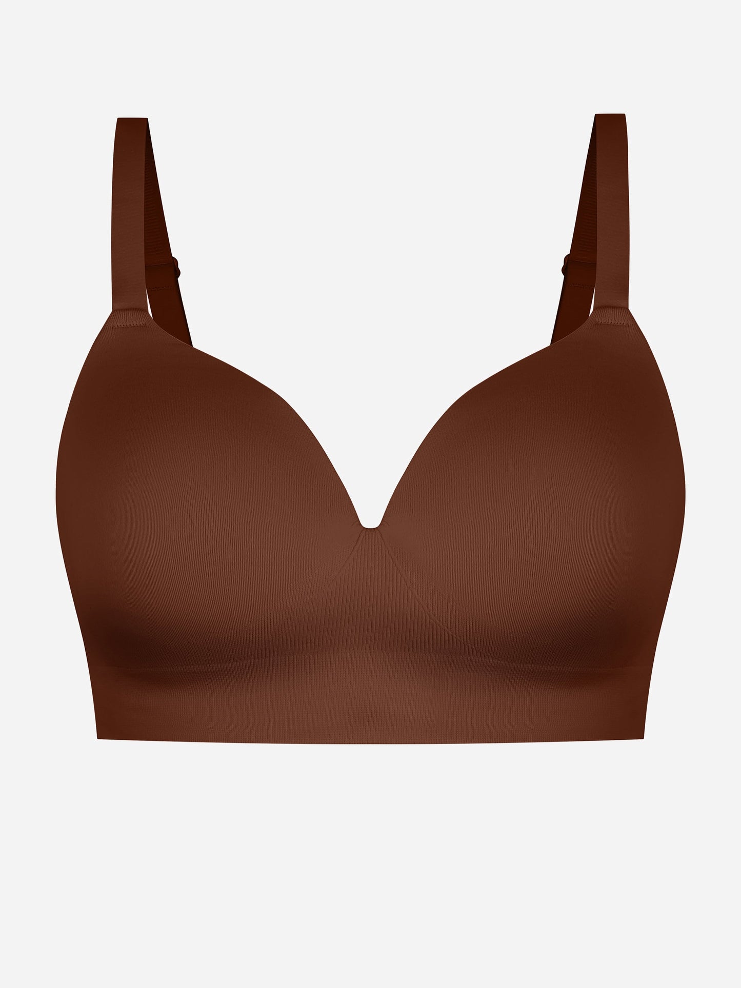 MyCurve Wireless Seamless Push-Up V-neck Bra