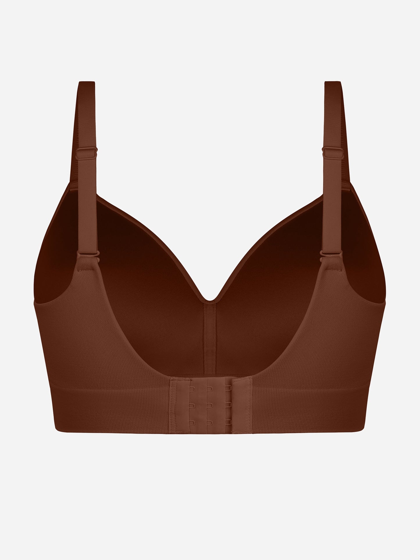 MyCurve Wireless Seamless Push-Up V-neck Bra