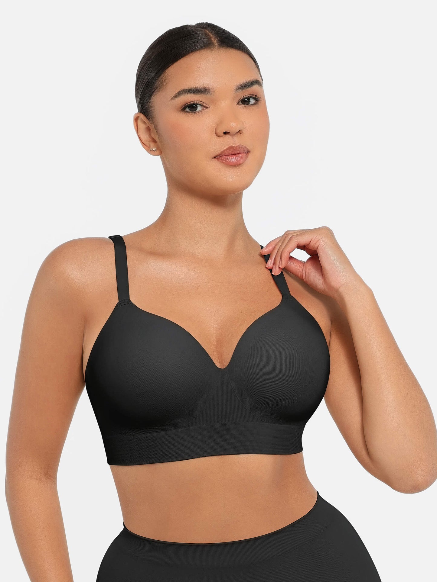 MyCurve Wireless Push-Up Seamless Full Coverage Bra Bundle
