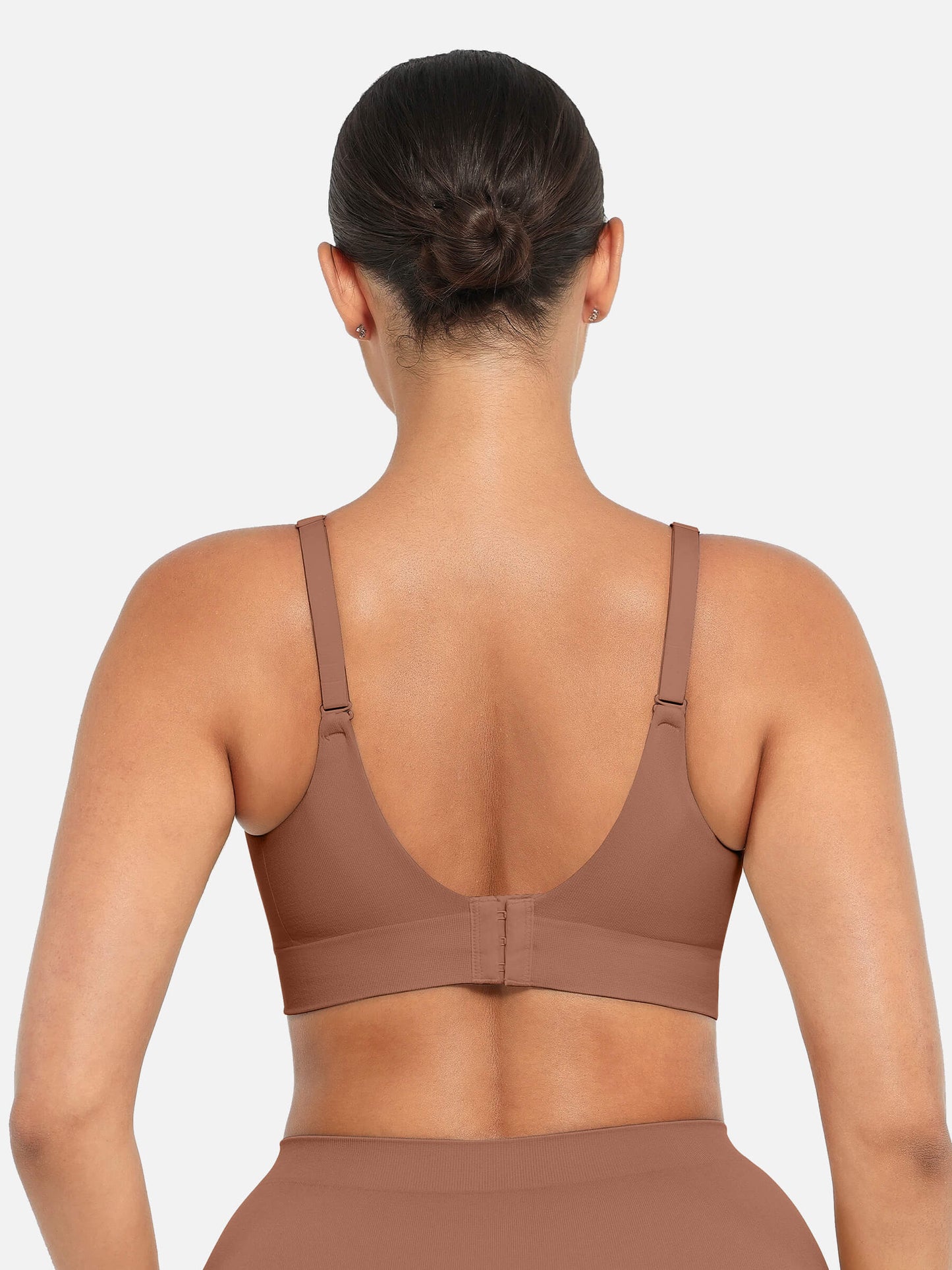 MyCurve 1 V Neck Shaping Bodysuit + 1 Push-Up Seamless Bra
