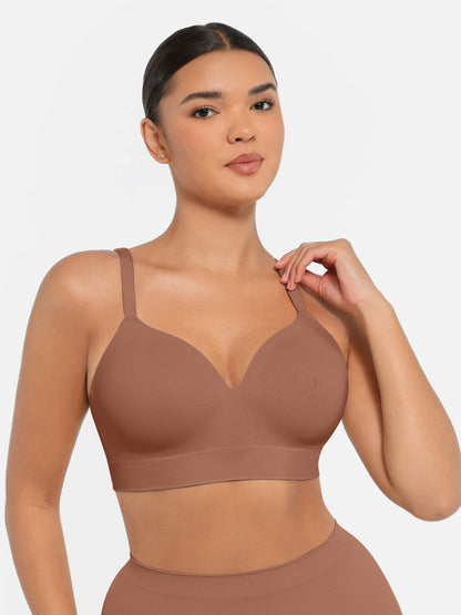 MyCurve Wireless Push-Up Seamless Full Coverage Bra Bundle