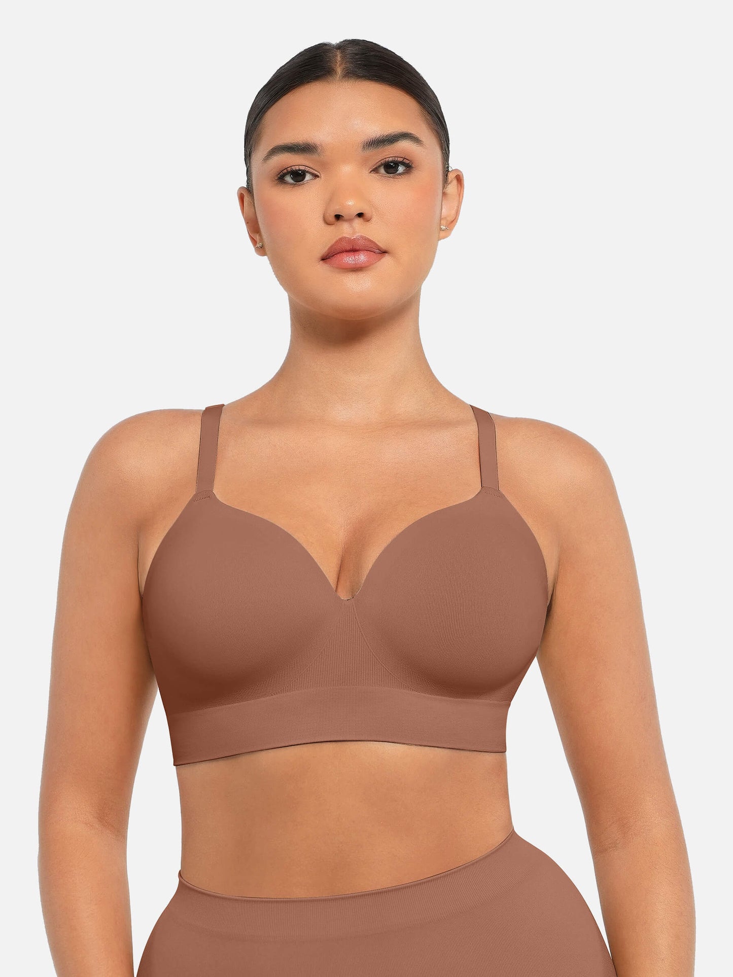 MyCurve Wireless Push-Up Seamless Full Coverage Bra Bundle