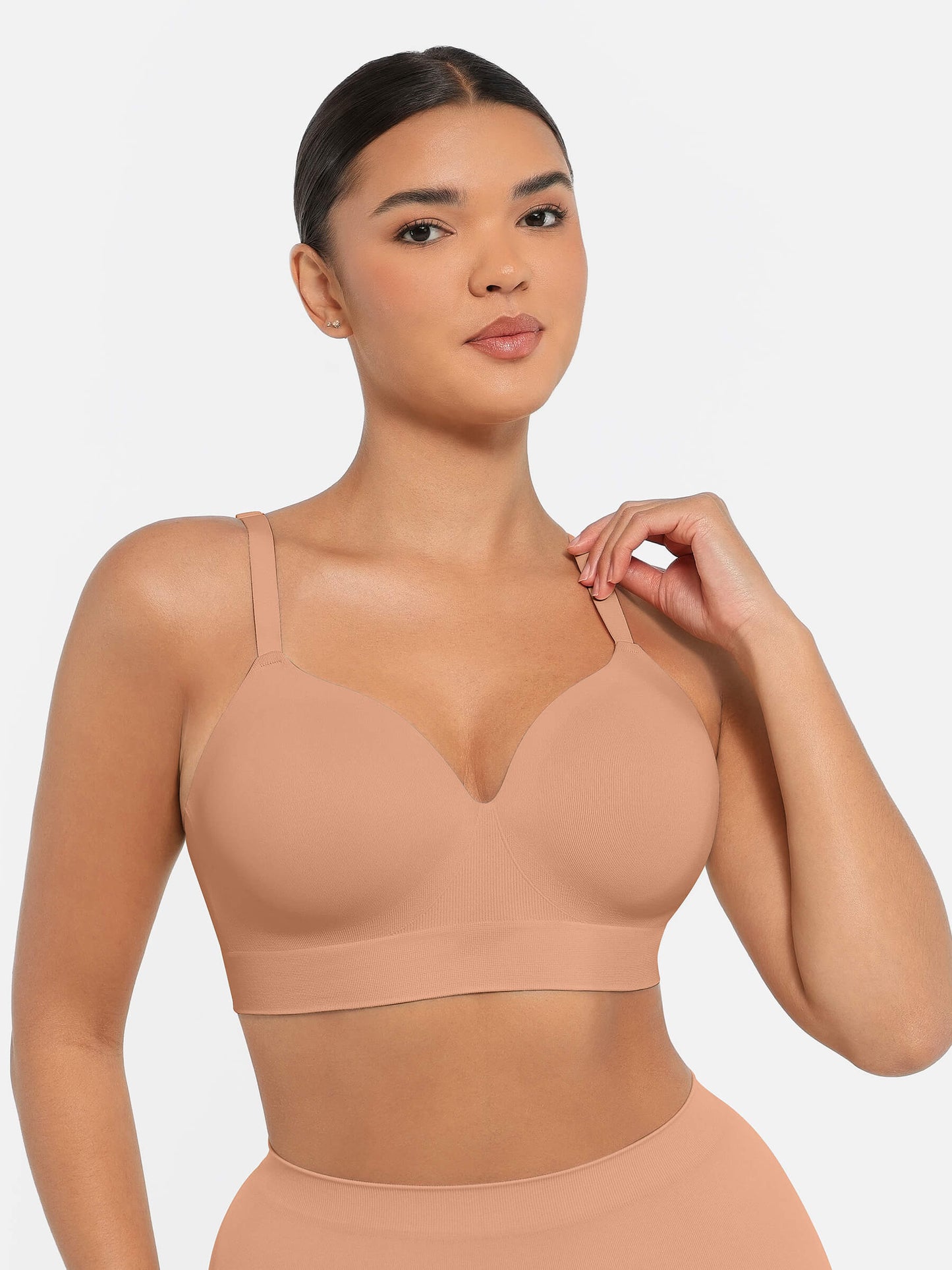 MyCurve Wireless Push-Up Seamless Full Coverage Bra Bundle