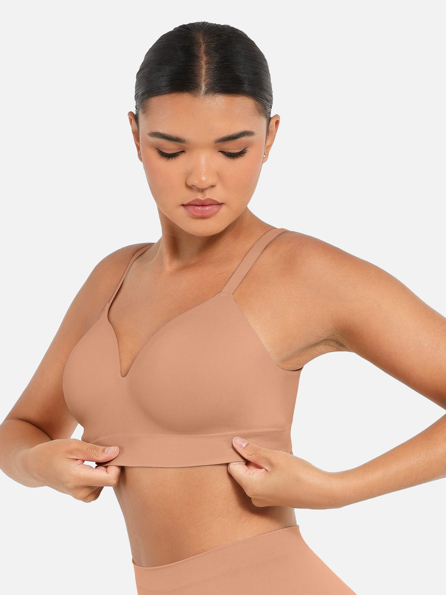 MyCurve Wireless Push-Up Seamless Full Coverage Bra Bundle