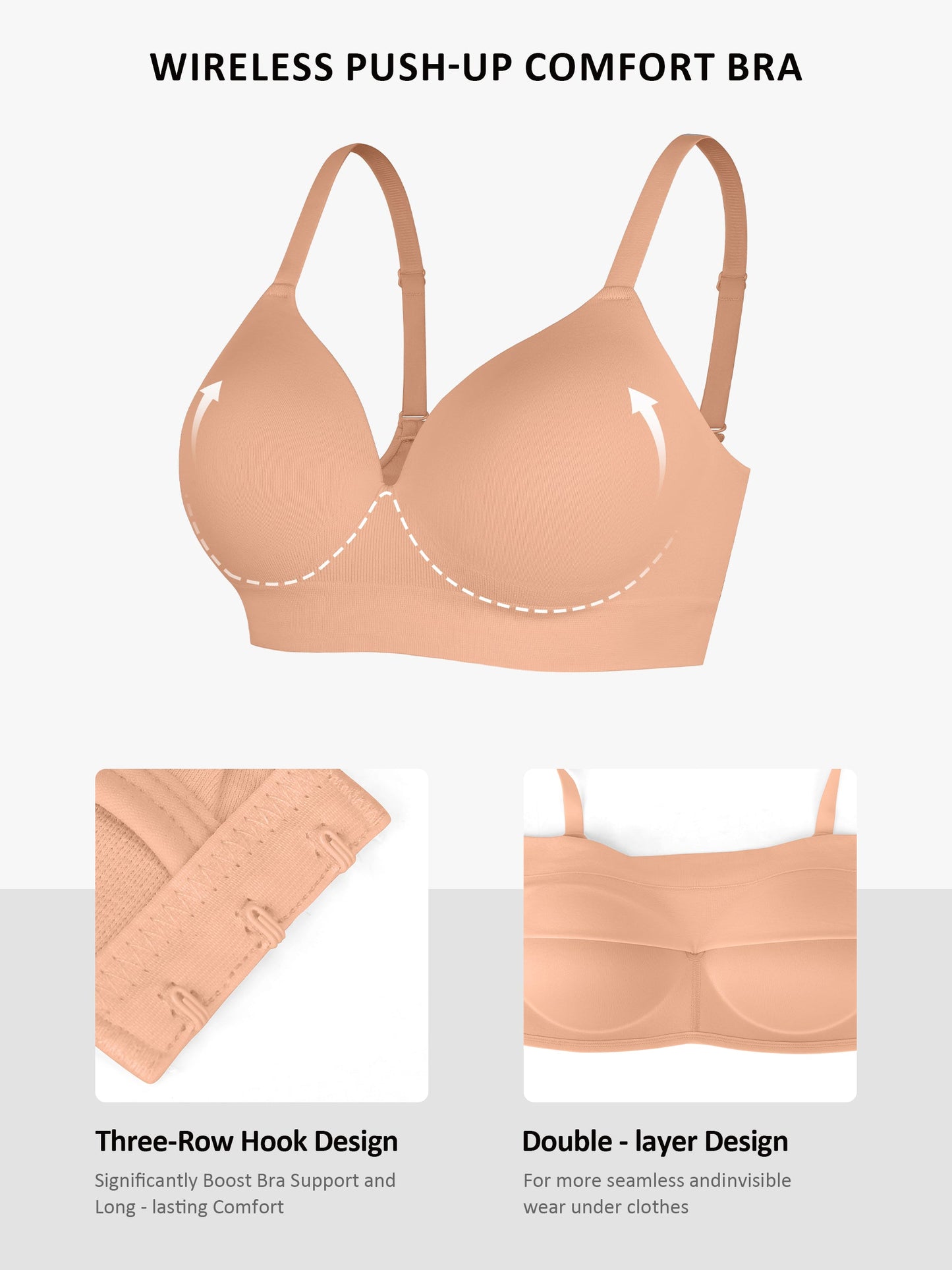 MyCurve Seamless Shaper Dress + Push-Up Seamless Bra
