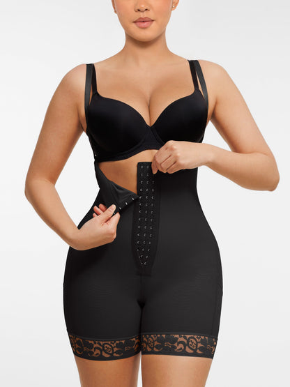 MyCurve Butt Lifting Body Shaper with Zip Crotch Smooth Tummy Control