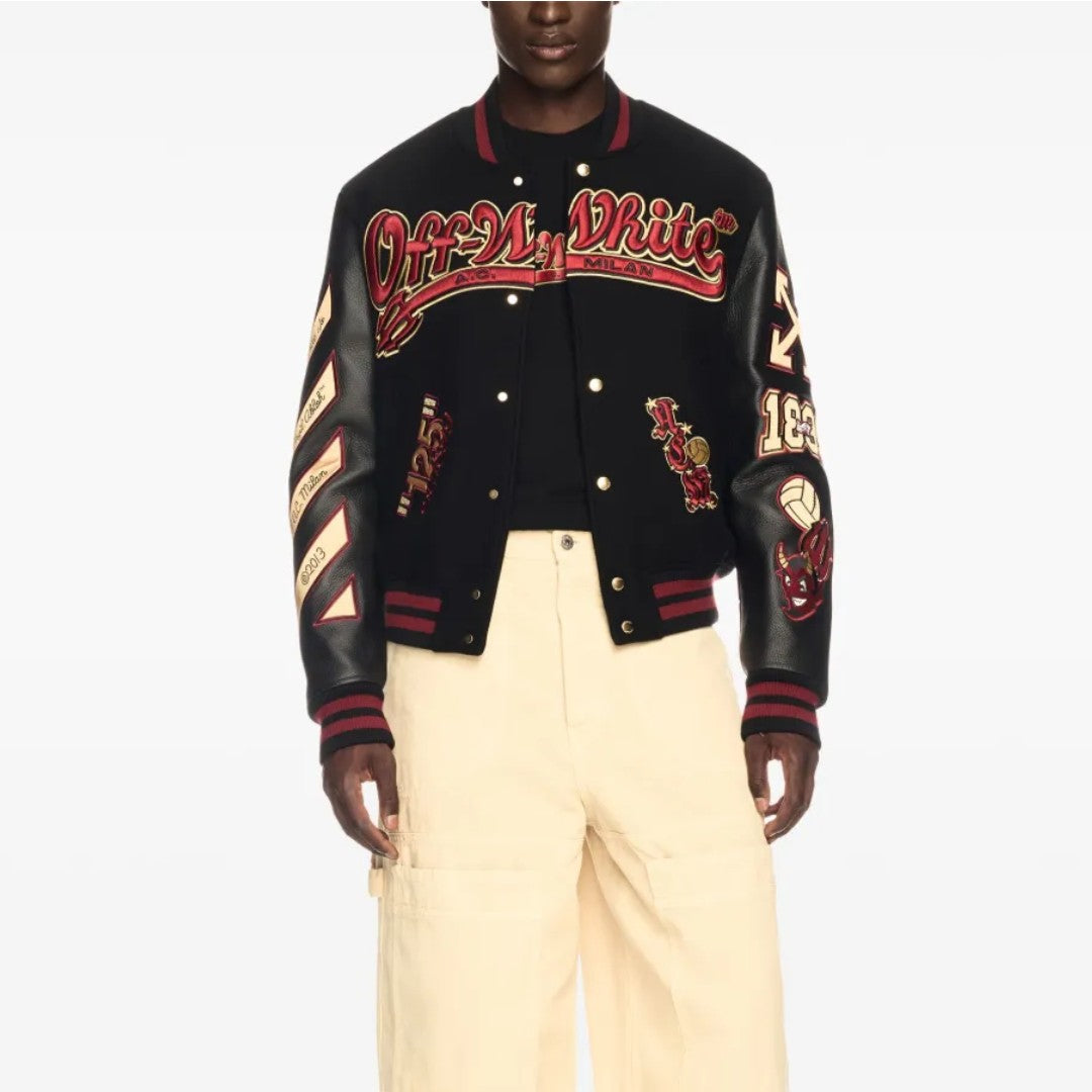 Chaqueta Off White x A.C Milan