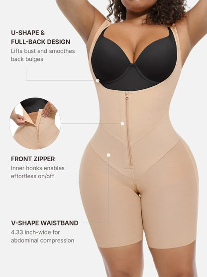 MyCurve U-Shaped Faja Tummy Control Butt Lift Bodysuit